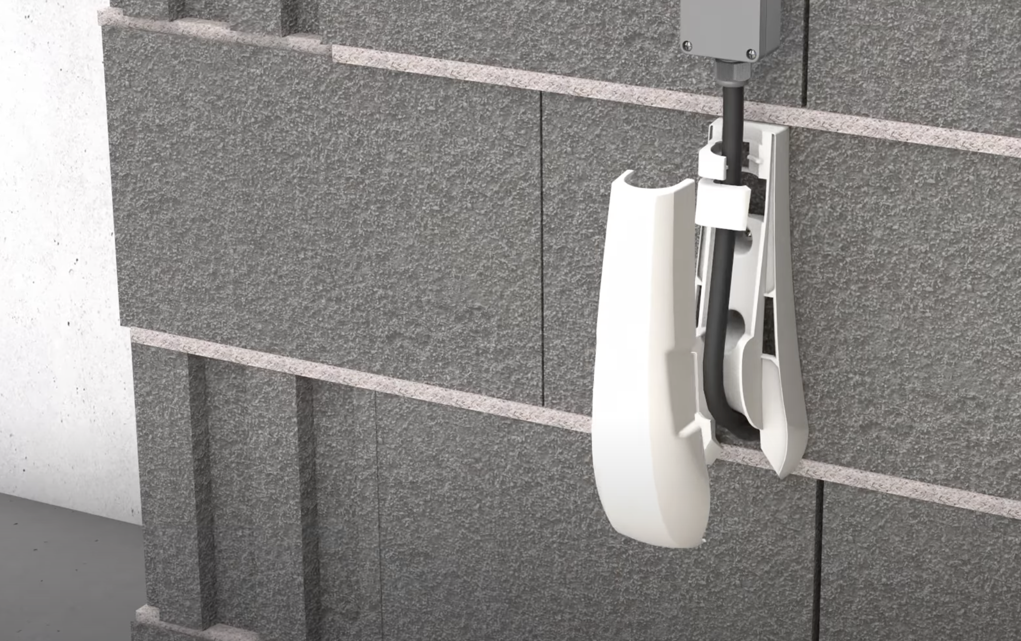 Hauff Elektrokabel-Durchführung für Gebäude mit oder ohne Keller - EKD 25